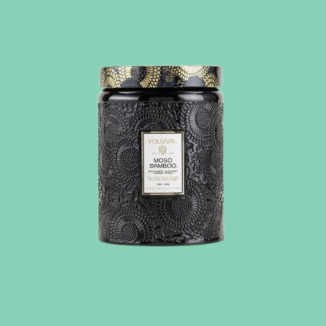 נר ריבה גדול-MOSO BAMBOO