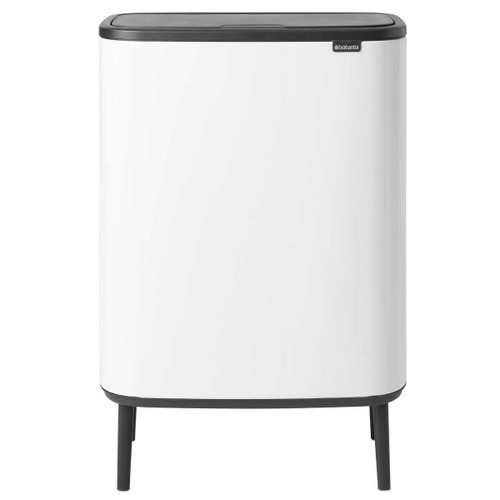 פח טאץ הפרדה 30+30 ליטר BO - לבן Brabantia – תמונה 4