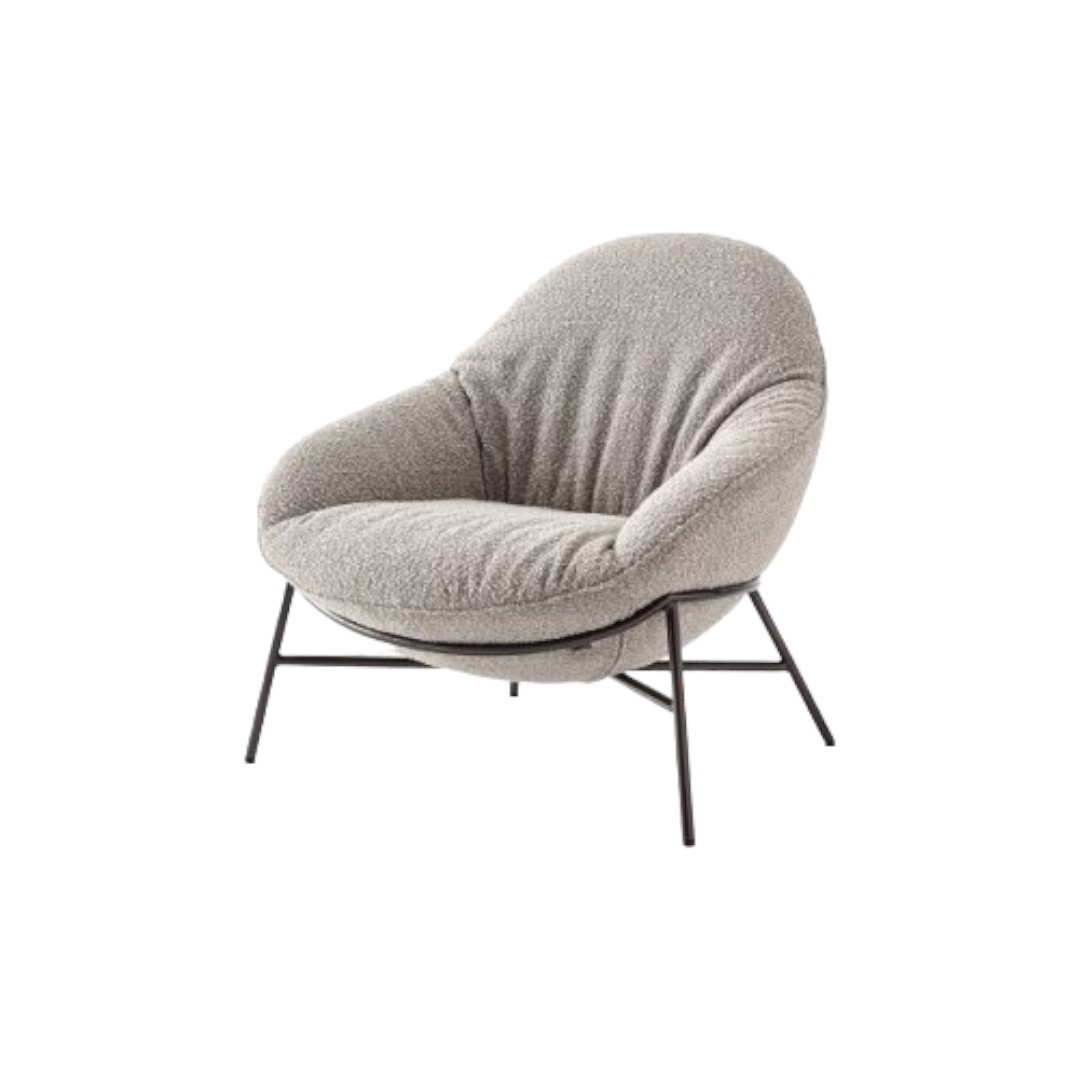 כורסא אנטוני בוקלה אפור