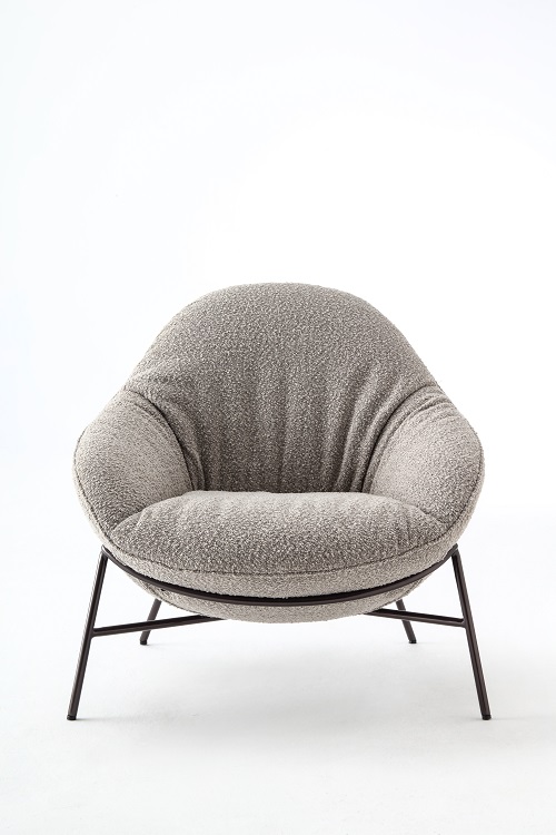 כורסא אנטוני בוקלה אפור – תמונה 3