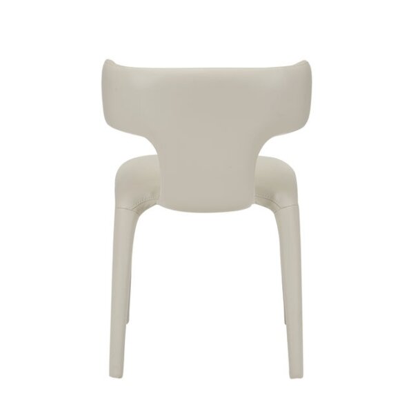 כסא אוכל מרופד האג – תמונה 6