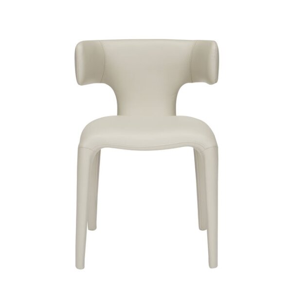 כסא אוכל מרופד האג – תמונה 5