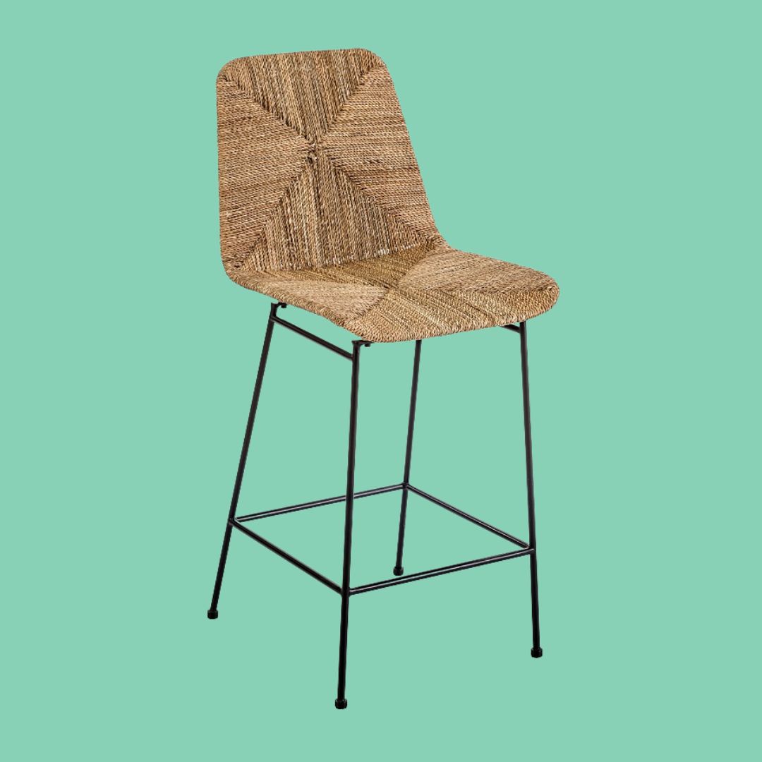 כיסא בר ראטן חבל פיקדילי