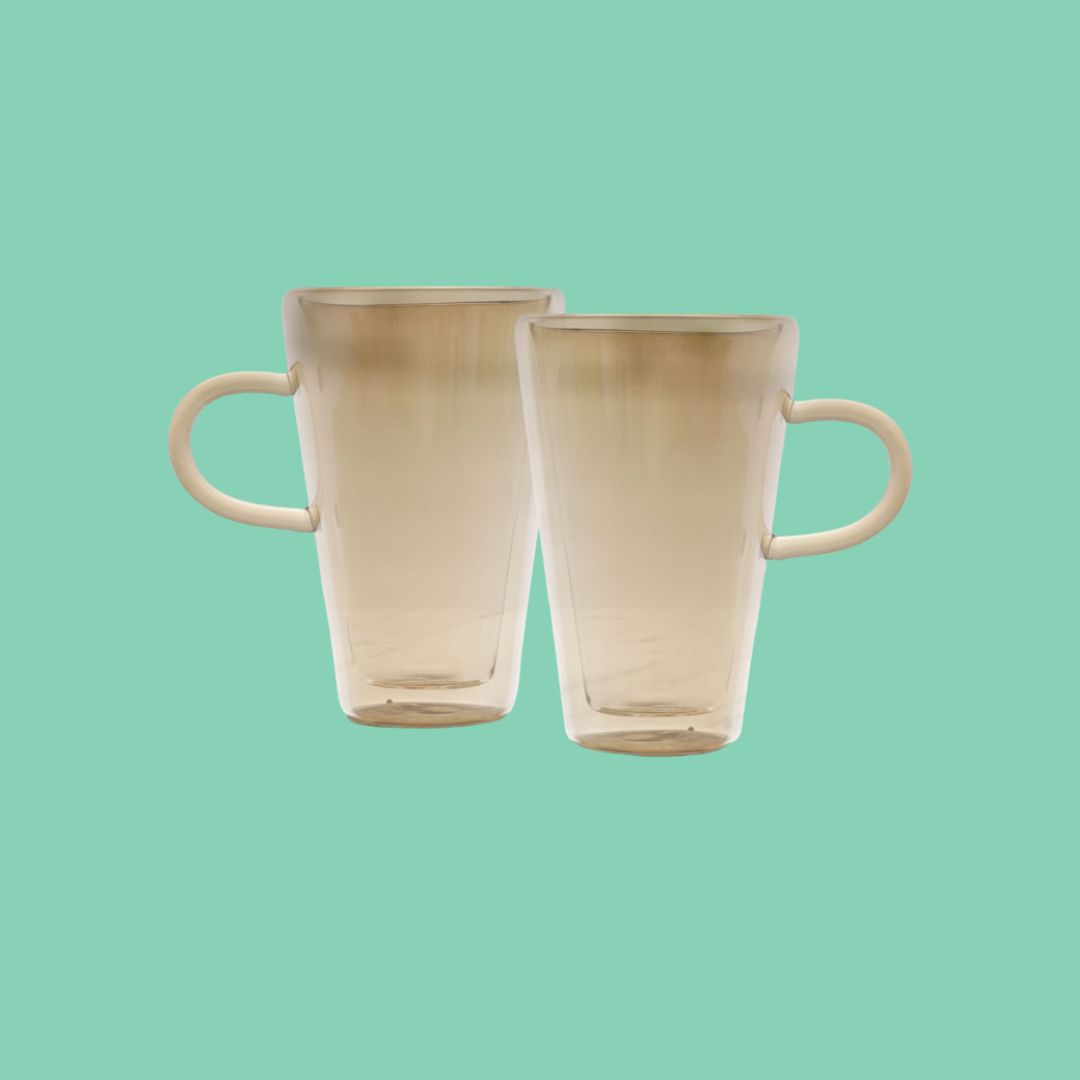 זוג מאגים DREAMCHEF זכוכית שכבה כפולה