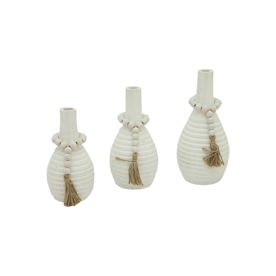 אגרטלי דקור מייק לבן